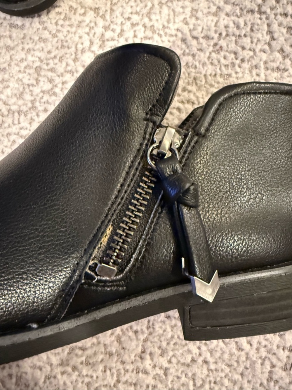 Dr. Scholl’s‎ Black Ankle Booties Women’s Size 7.5M Side Zip Comfort Boots NIB - Picture 3 of 4
